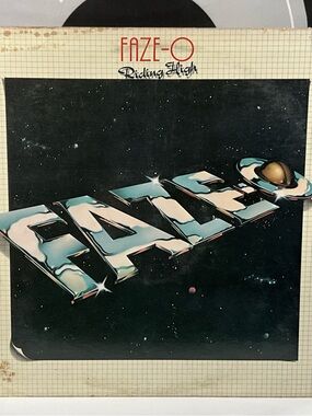 Faze-O - Riding High Vinyl LP 1977 She Records Sh740